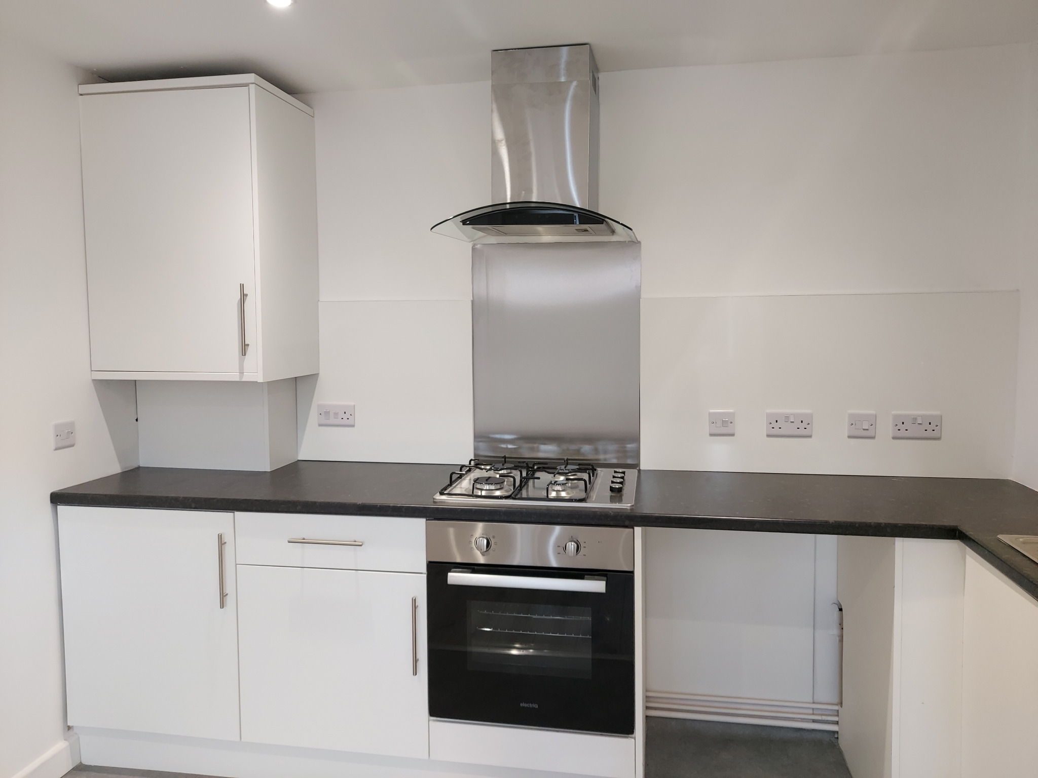 Completed kitchen at Whitsed Street